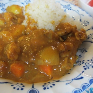 手羽元の手作りカレー